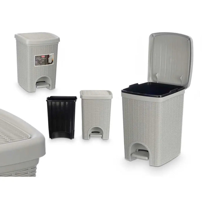Кошче за боклук Stefanplast 30798 30798 Светло сив