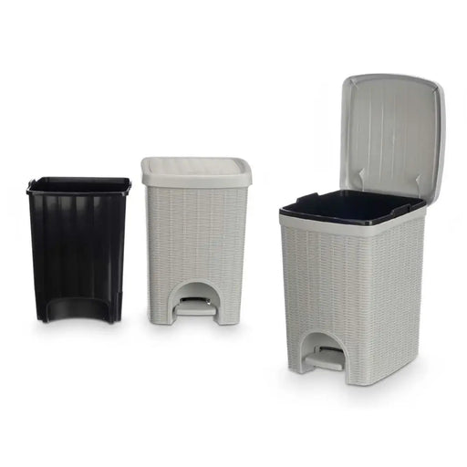 Кошче за боклук Stefanplast 30798 30798 Светло сив
