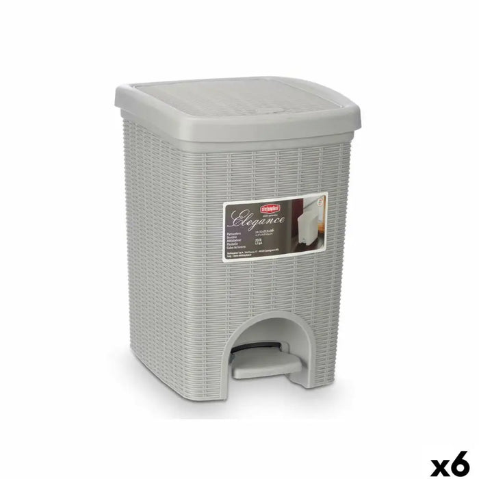Кошче за боклук Stefanplast 30798 30798 Светло сив