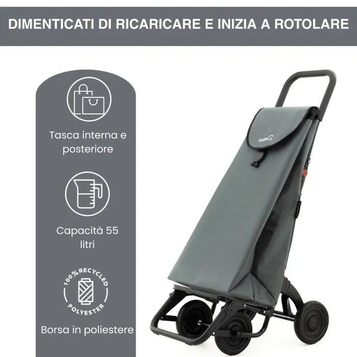 Кошница за Пазаруване Garmol 218G4 TRA Сив