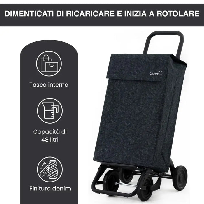 Кошница за Пазаруване Garmol 6012G5 PO Черен