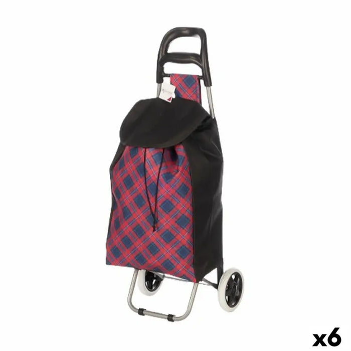 Кошница за Пазаруване Kinvara Син Розов 33 L 35,5 x 28 x 94