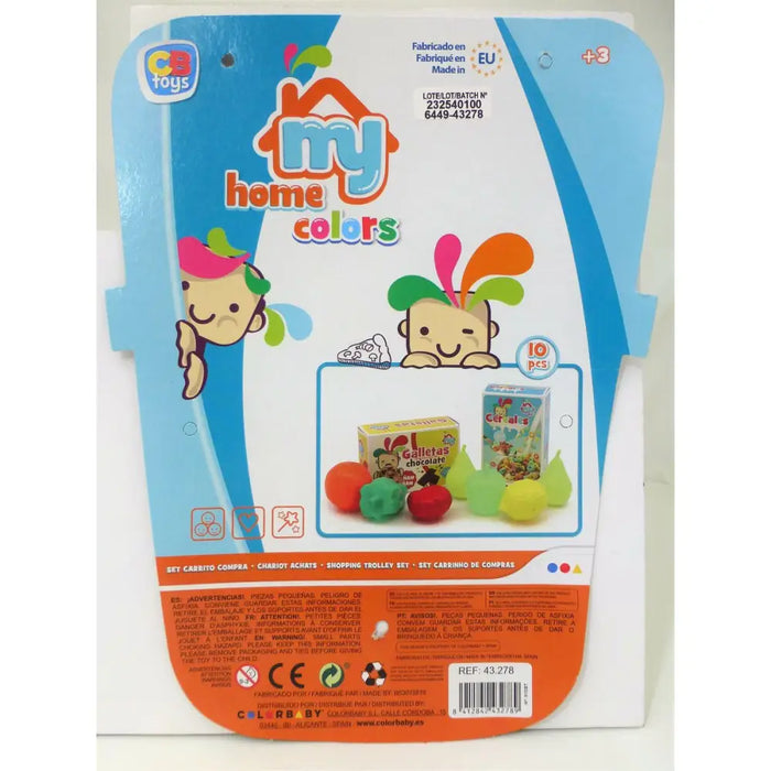 Кошница за Пазаруване Colorbaby My Home Играчка 10 Части 34