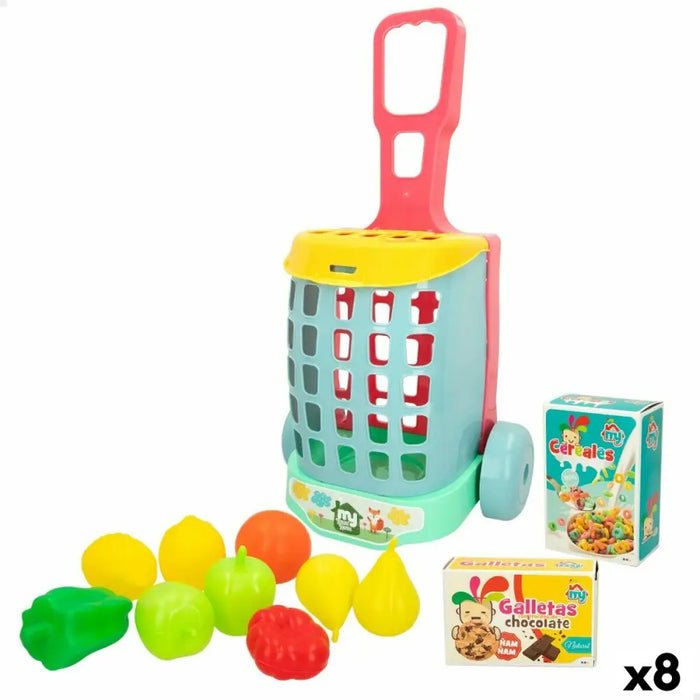 Кошница за Пазаруване Colorbaby My Home Играчка 12 Части 15