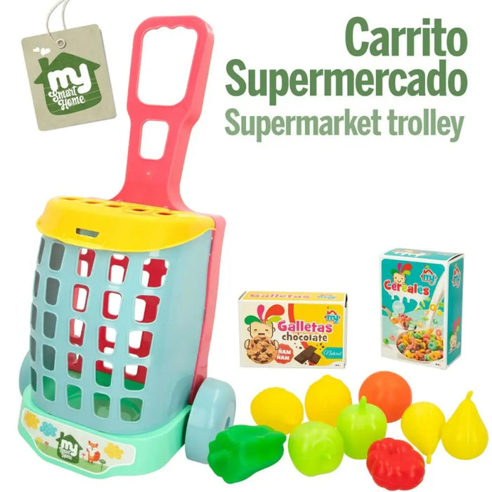 Кошница за Пазаруване Colorbaby My Home Играчка 12 Части 15