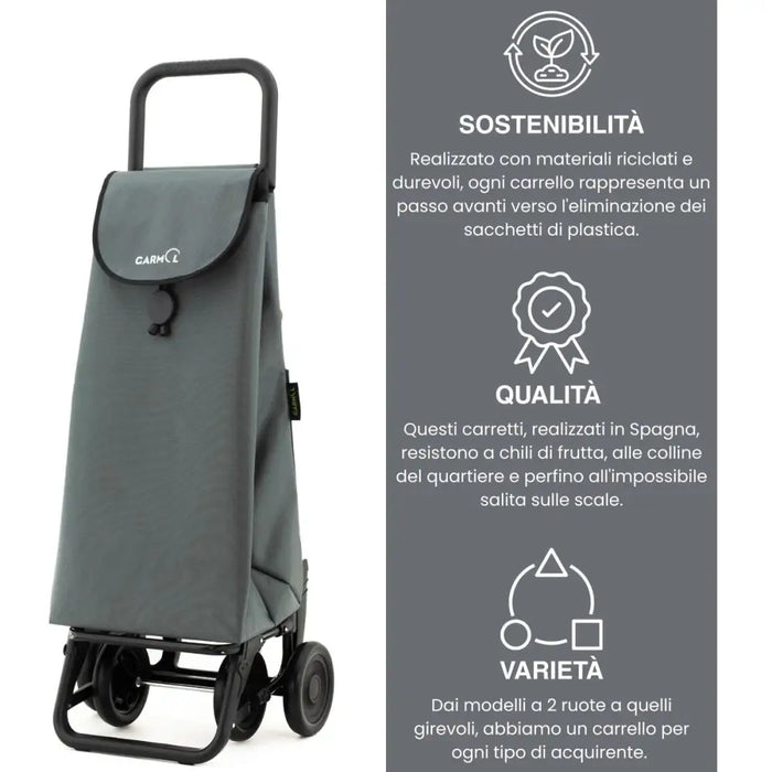 Кошница за Пазаруване Garmol 218G4 TRA Сив