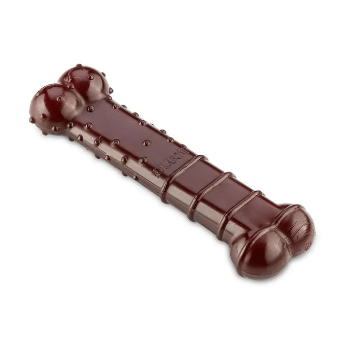 Кост Nylabone Кафяв Bacon M