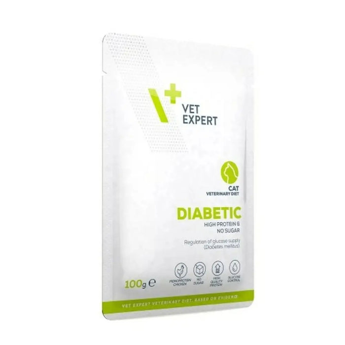 Котешка храна VETEXPERT Diabetic Cat Пиле 100 g