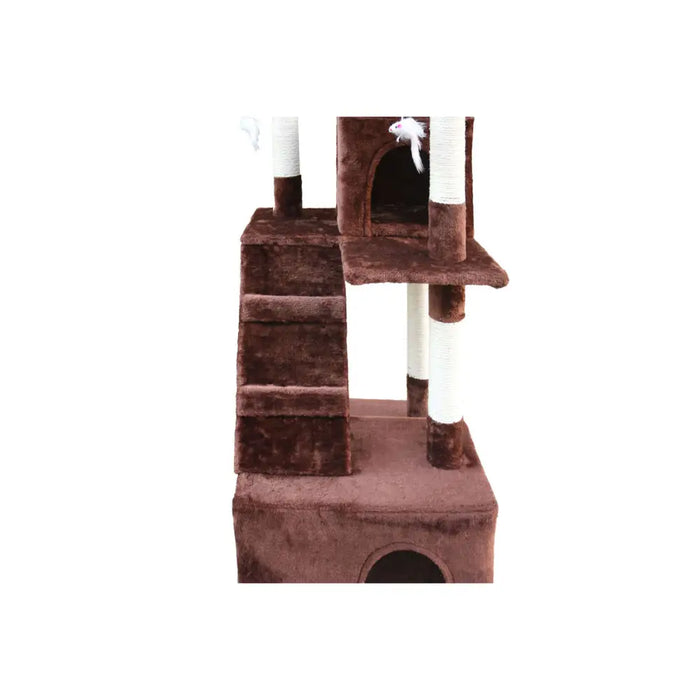 Котешко дърво за надраскване Gloria 50 x 50 x 170 cm Кафяв