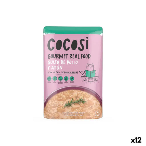 Котешка храна Cocosi Gourmet Real Food 40 g Риба тон 12 броя