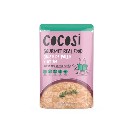 Котешка храна Cocosi Gourmet Real Food 40 g Риба тон 12 броя