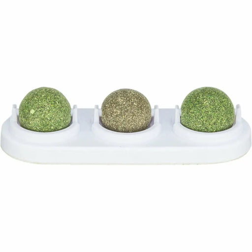 котешка играчка Trixie Бял Зелен топки