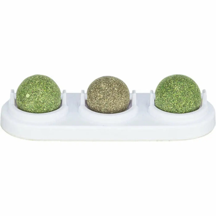 котешка играчка Trixie Бял Зелен топки