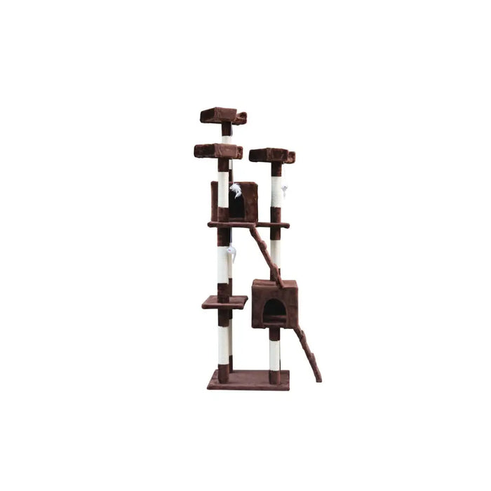 Котешко дърво за надраскване Gloria 50 x 50 x 170 cm Кафяв
