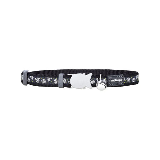 Котешко колие Red Dingo Diamond 20-32 cm Черен