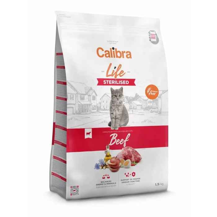 Котешка храна Calibra Възрастен Теле 1,5 Kg