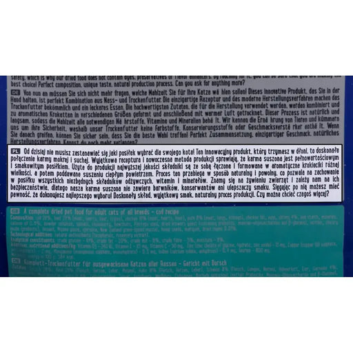 Котешка храна Dolina Noteci 8532 Възрастен Треска (риба) 1