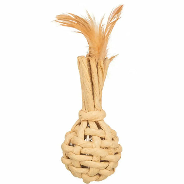 котешка играчка Trixie XXL Кафяв Пера