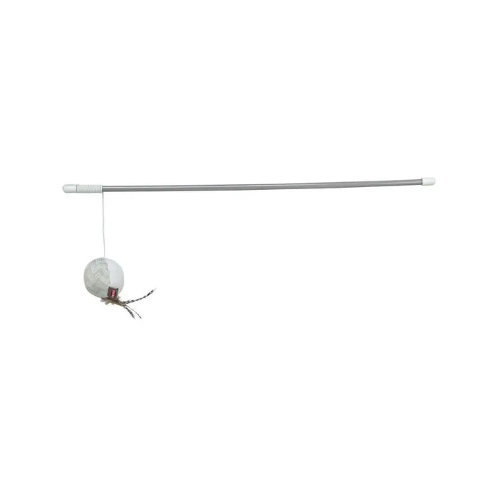 котешка играчка Trixie Бял полиестер Пластмаса