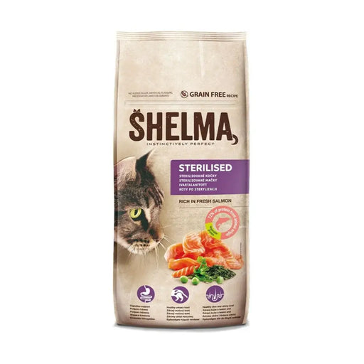 Котешка храна Shelma Сьомга 8 kg