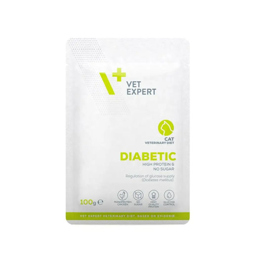 Котешка храна VETEXPERT Diabetic Cat Пиле 100 g