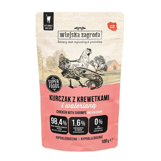 Котешка храна WIEJSKA ZAGRODA Пиле 100 g