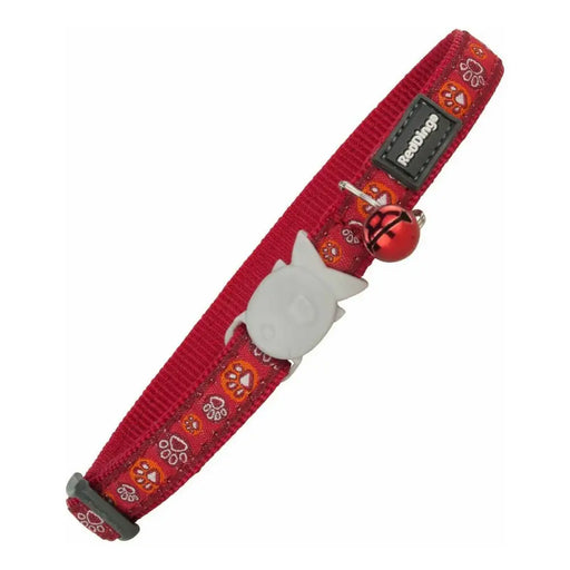 Котешко колие Red Dingo Style Червен 20-32 cm Животинска