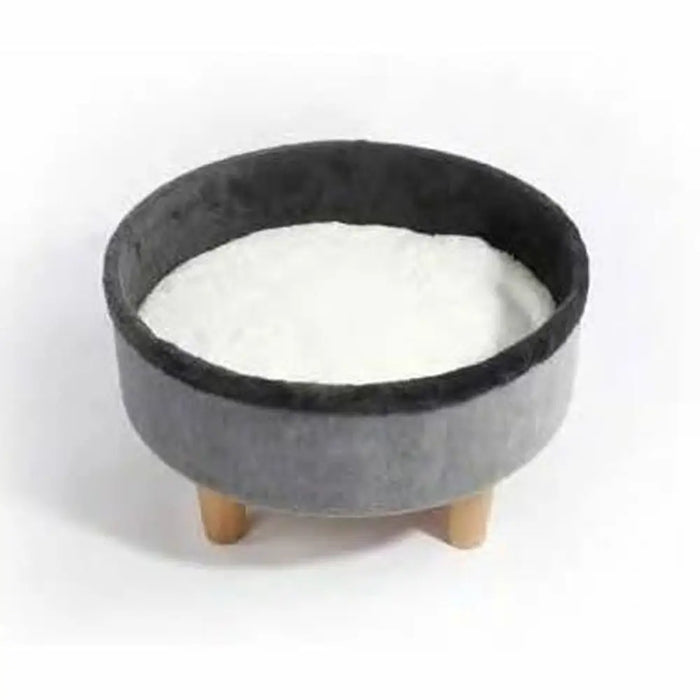 Котешко легло MPETS ROUND Сив 47 x 47 x 26 cm