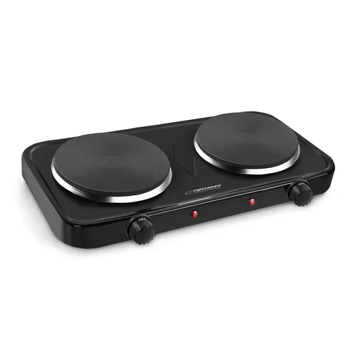 Котлон Esperanza EKH010K Черен плот 2 зони