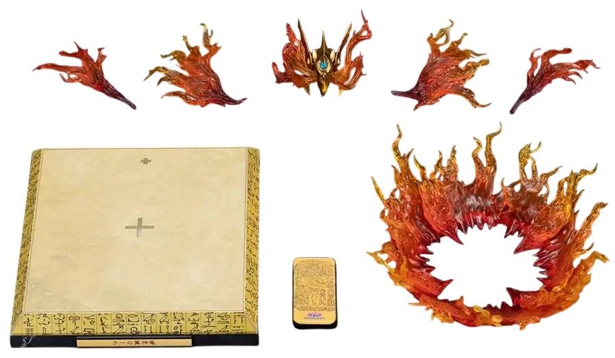 Аксесоари за статуетка Kotobukiya Animation: Yu-Gi-Oh! - Winged Dragon of Ra Accessories Pack