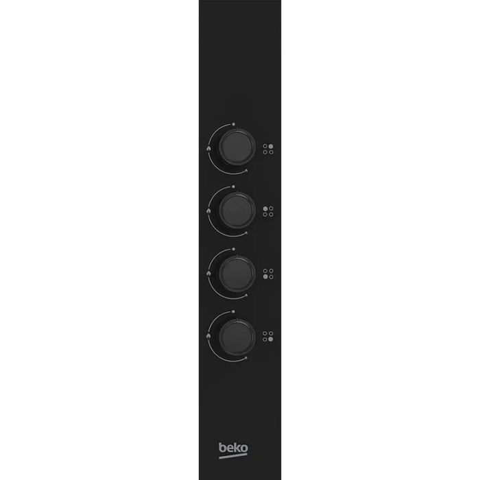 Котлон Beko HIBG64120SB Черен Вграждане 60 см Газ 4 зони