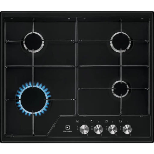 Котлон Electrolux EGS6424K Черен Вграден 60 см Газ 4 зони