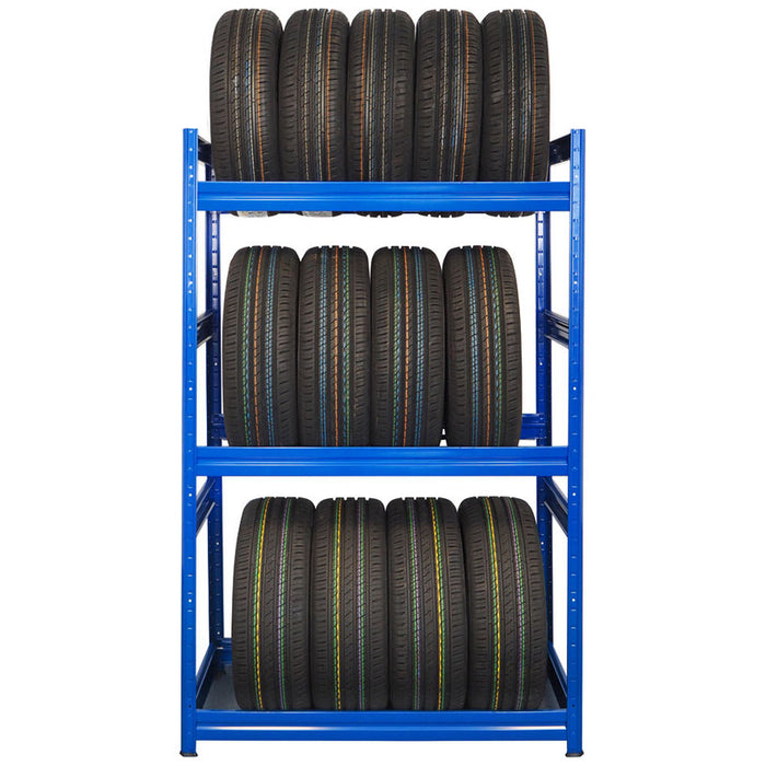 МЕТАЛЕН СТЕЛАЖ ЗА ГУМИ KOVONA HEAVY D 177X120X50/3 B