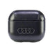 Кожен калъф Audi с голямо лого за AirPods 3 - черен