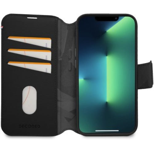 Кожен калъф Decoded Detachable Wallet за iPhone 14 Pro Max