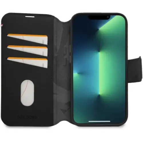 Кожен калъф Decoded Detachable Wallet за iPhone