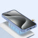 Кожен калъф Dux Ducis Lawa за iPhone 15 - син