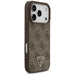 Кожен калъф Guess 4G Triangle Strass MagSafe за iPhone 17
