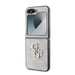 Кожен 4G метален калъф с лого Guess за Samsung Galaxy Z