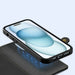 Кожен калъф Dux Ducis Lawa за iPhone 15 - черен