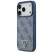 Кожен калъф Guess 4G Triangle Strass MagSafe за iPhone 17