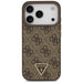 Кожен калъф Guess 4G Triangle Strass MagSafe за iPhone 17