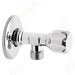 КРАН СФЕРИЧЕН 1/2X3/4 ЪГЛОВ ХРОМ FERRO