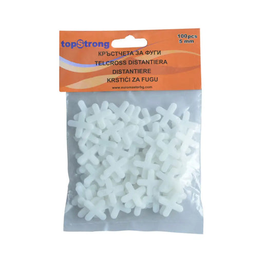 КРЪСТЧЕТА ЗА ФУГИ 100 БР/ПАКЕТ 5.0MM EUROMASTER