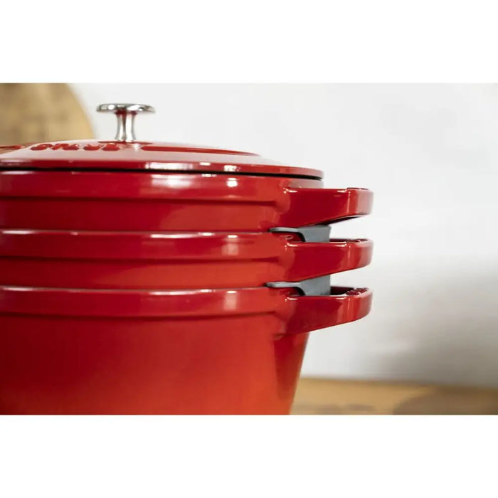 Кръгла чугунена тава за печене Staub La Cocotte