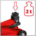 КРИК ТИП КРОКОДИЛ 2T EINHELL CC-TJ 2000