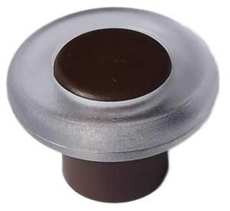 МЕБЕЛНА ДРЪЖКА Ф32 КРИСТАЛ ТЪМНО КАФЯВА