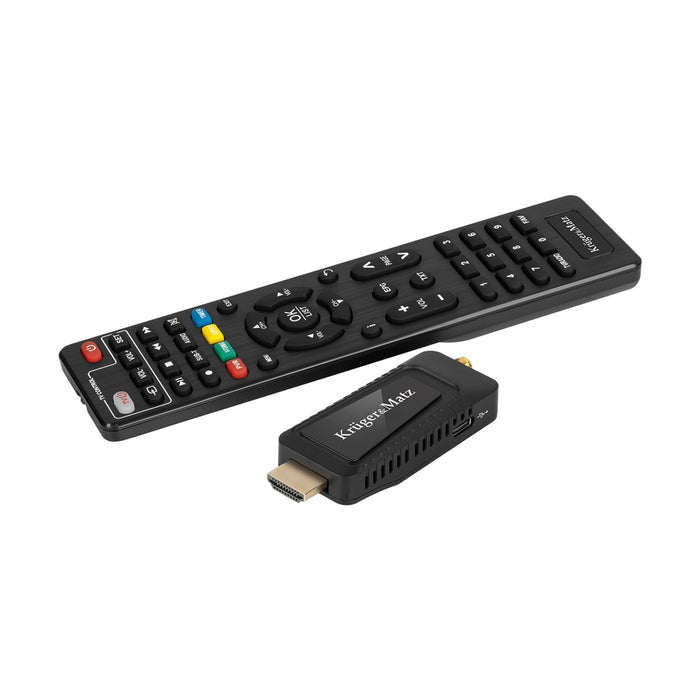 Мини тунер KRUGER & MATZ DVB-T2 H.265 HEVC KM9998