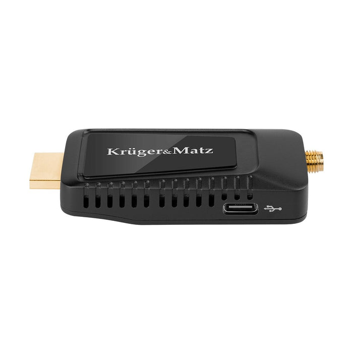 Мини тунер KRUGER & MATZ DVB-T2 H.265 HEVC KM9998