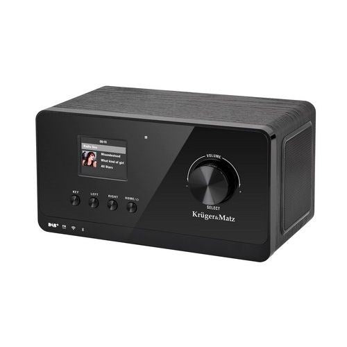 Krüger&Matz KM0816.1 Интернет радио Черно + FM